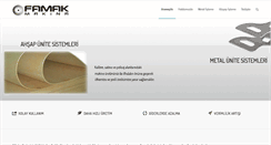 Desktop Screenshot of famakmakina.com.tr