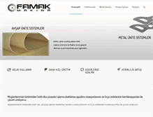 Tablet Screenshot of famakmakina.com.tr